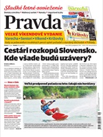 Vydanie Pravdy, náhlad obálky denníka